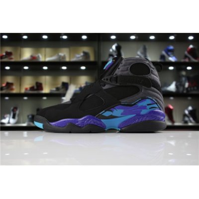 Nike Air Jordan 8 Retro Açık Turkuaz / Siyah Basketbol Ayakkabısı Türkiye - EPX6X0QA